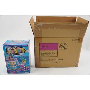 New 4pc Case WowWee Fashion Fidgets Mermaids Mix & Match Doll Toy